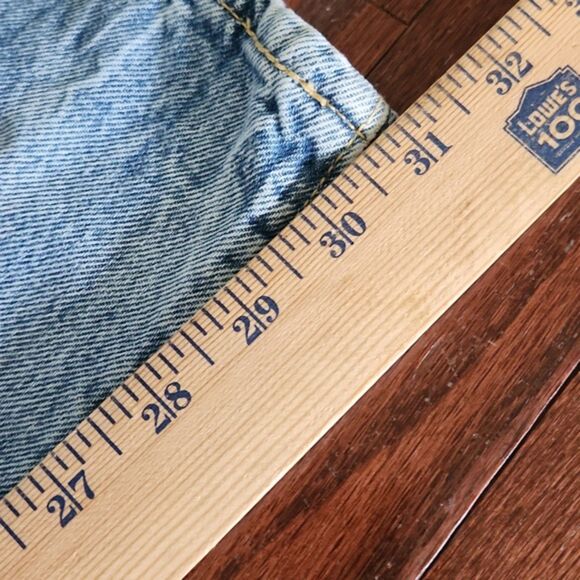 Levi's Light Blue Straight Leg Jeans - Picture 10 of 10